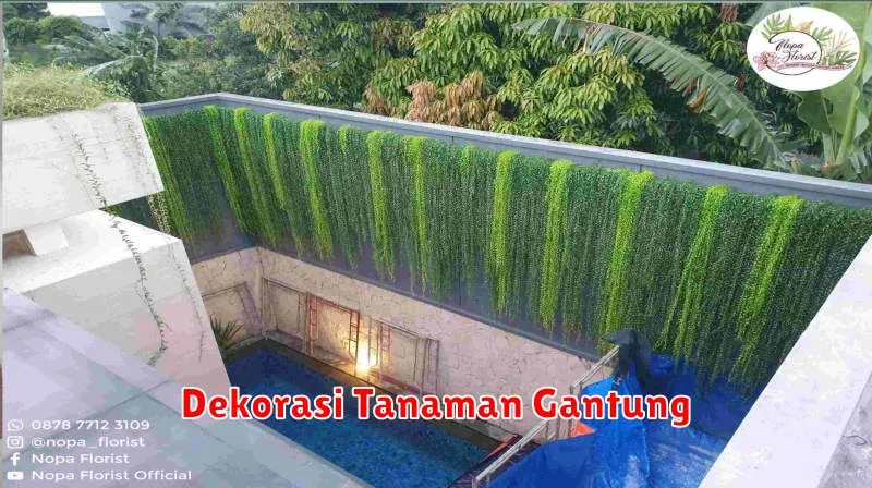 Dekorasi Tanaman Gantung