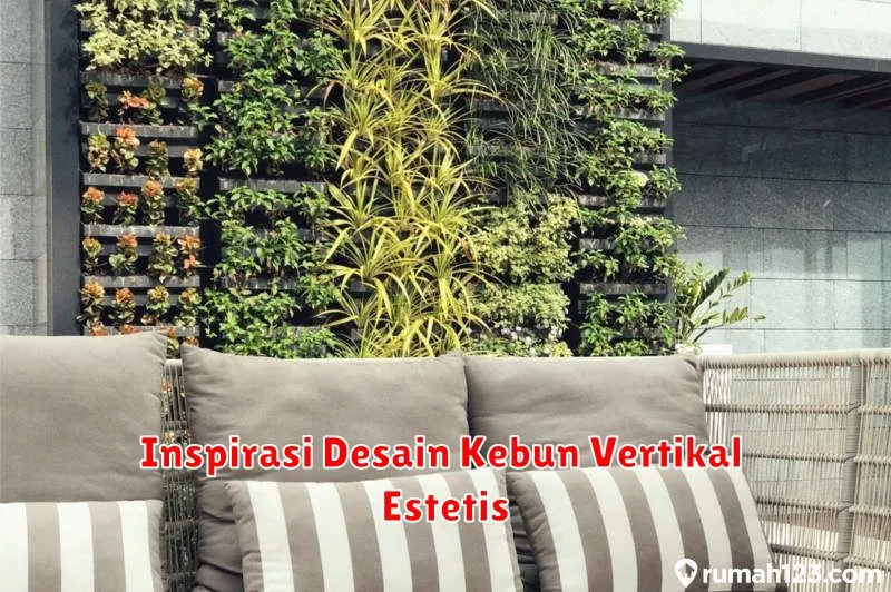 Inspirasi Desain Kebun Vertikal Estetis