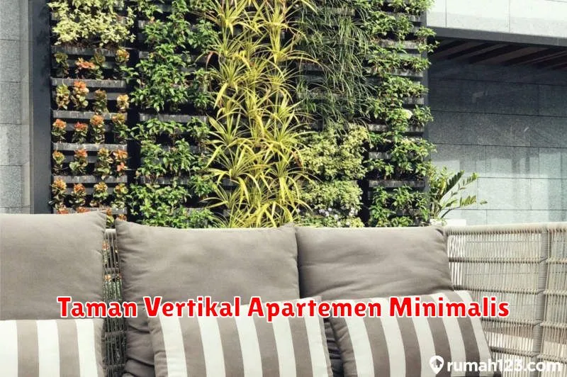 Taman Vertikal Apartemen Minimalis