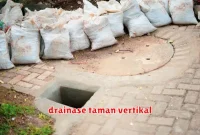 drainase taman vertikal