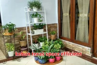 kebun teras space efficient