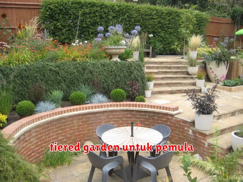 tiered garden untuk pemula